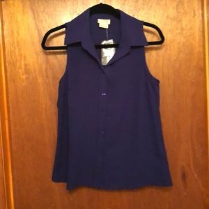 Sleeves button down top